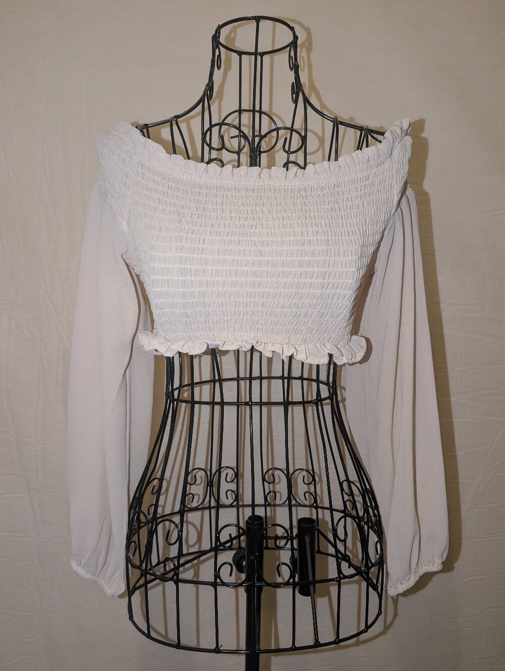 Off Shoulder Billowy Top